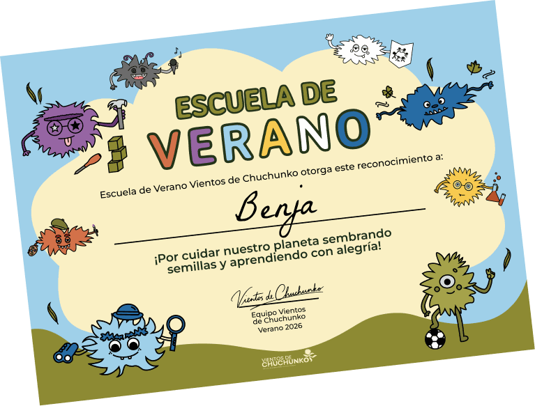 Diploma de la Escuela de Verano